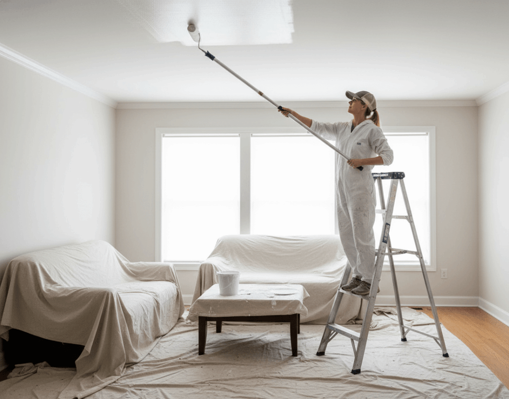 Professional ceiling painting services New Orleans - Elite Touch