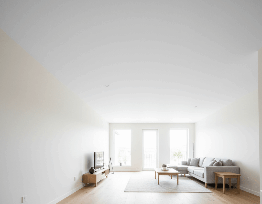 Professional ceiling painting with smooth finish - Elite Touch New Orleans