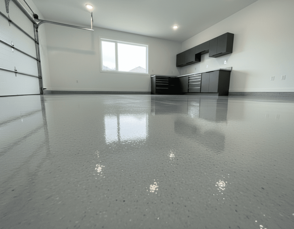 Professional garage floor epoxy coating services in New Orleans - Elite Touch