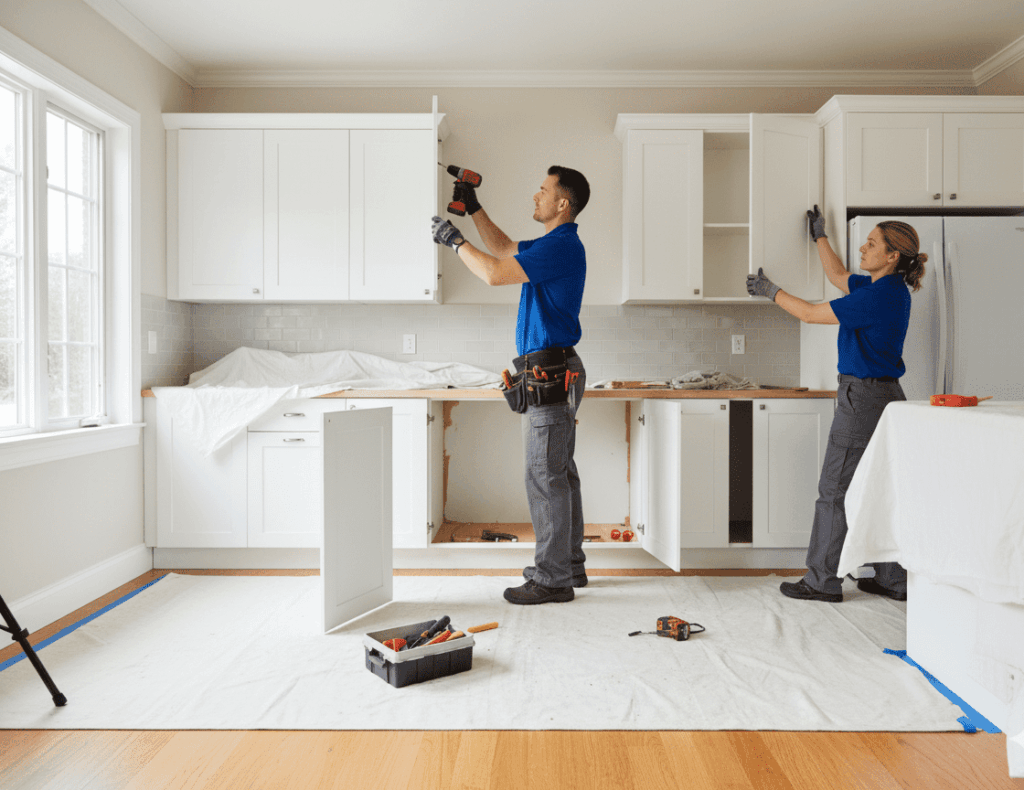Cabinet and fixture removal services - Elite Touch New Orleans