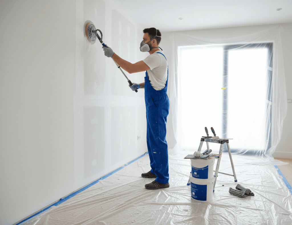 Professional surface preparation before painting services - Elite Touch New Orleans
