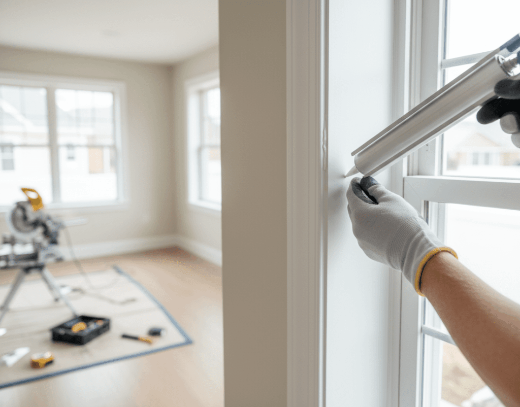 Door and window trim installation - Elite Touch Metairie services